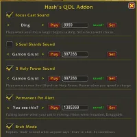 Hash's QOL