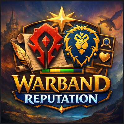 Warband Reputation – Track Account-Wide Faction Progress