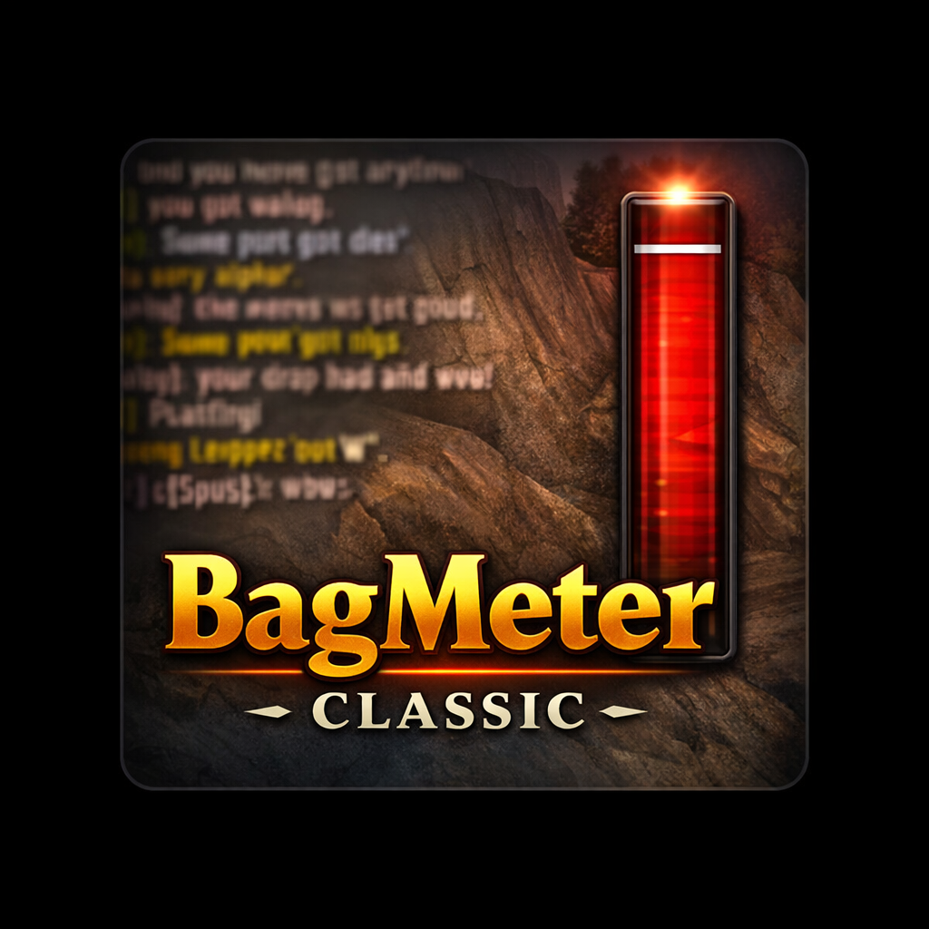 BagMeter – Animated Classic Bag Usage Bar
