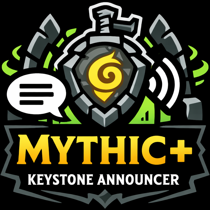 Mythic+ Keystone Announcer (!keys)