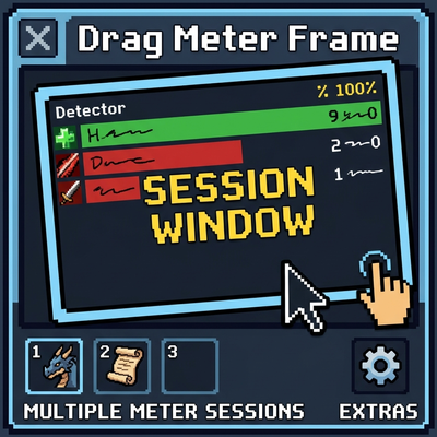 Drag Meter Frame