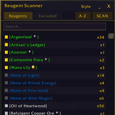 Reagent Scanner
