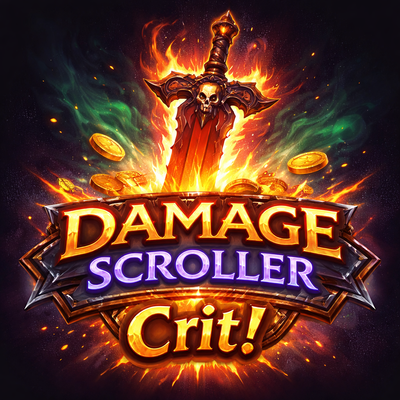Damage Scroller Crit!
