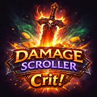 Damage Scroller Crit!