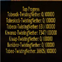 Tobeo's Accountwide Achievement Progress Tracker