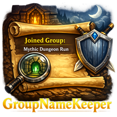 Remember Group Finder Name