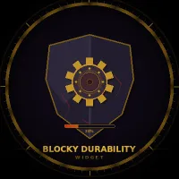 Blocky Durability Widget