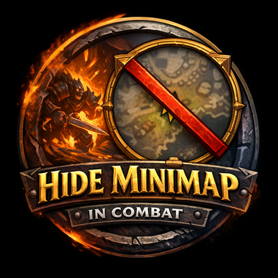Hide Minimap In Combat