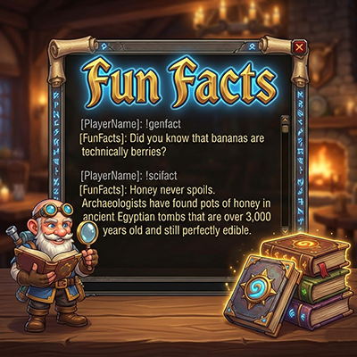 Fun facts in chat