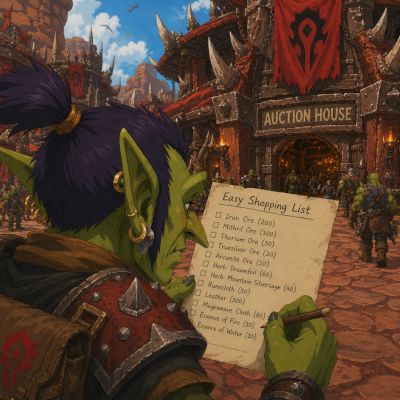 Easy Shopping List