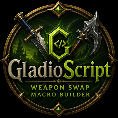 GladioScript | Weapon Swap Macro Builder
