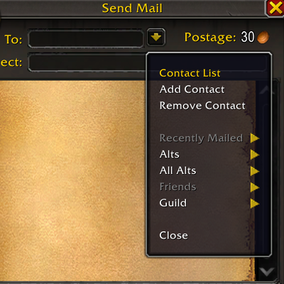 Contact List