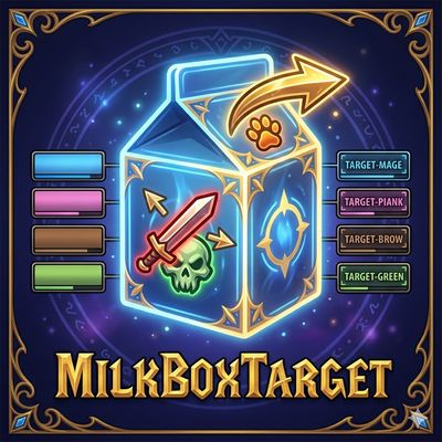 MilkBoxTarget: Party & Raid Target