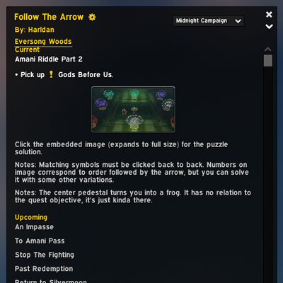 Follow the Arrow: ElvUI Skin