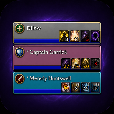 Raid Frame Auras - Custom Buffs & Debuffs for Blizzard Party/Raid Frames