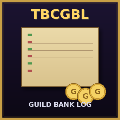 TBC Guild Bank Logger