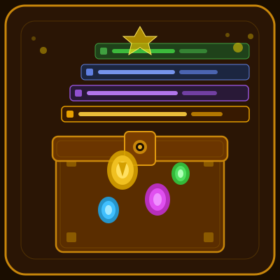 Blocky Scrolling Loot