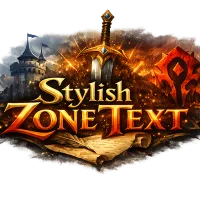 Stylish Zone Text