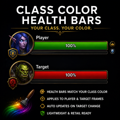 HP BAR ClASS COLOR