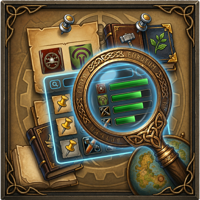 RenownPinner - Search and Pin Reputations & Skills