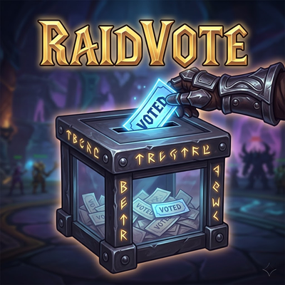 RaidVote - Secret voting system for Raids