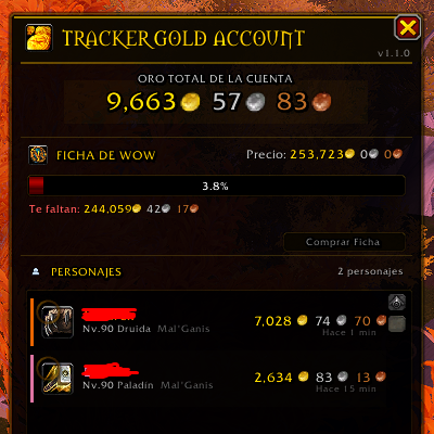 TrackerGoldAccount