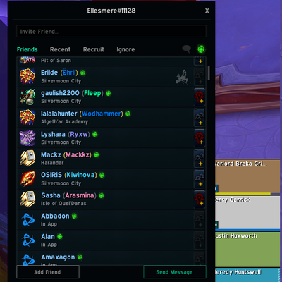 EllesmereUI: Standalone Friends List