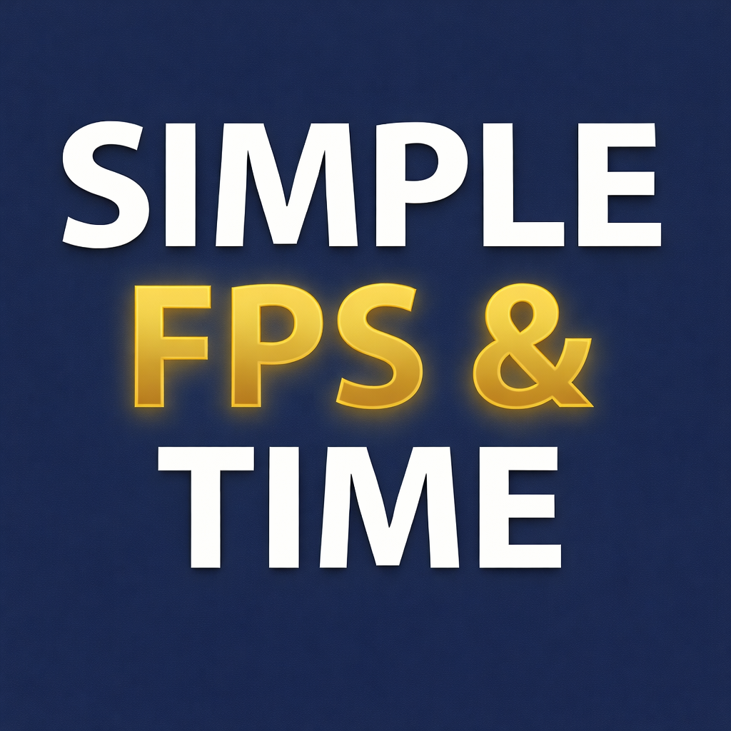 Simple FPS and Time