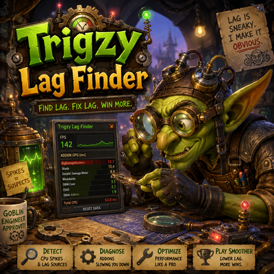 Trigzy Lag Finder