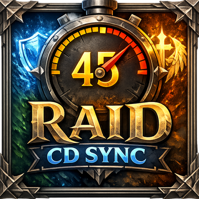Raid Healer Cooldown Sync