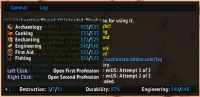 ElvUI Professions Datatext