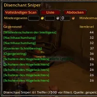 Disenchant Sniper for Auctionator