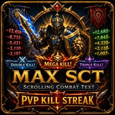 MAX_Scrolling_Combat_Text_and_PVP_kill_streak