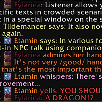 Listener Continued