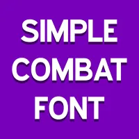 Simple Combat Font