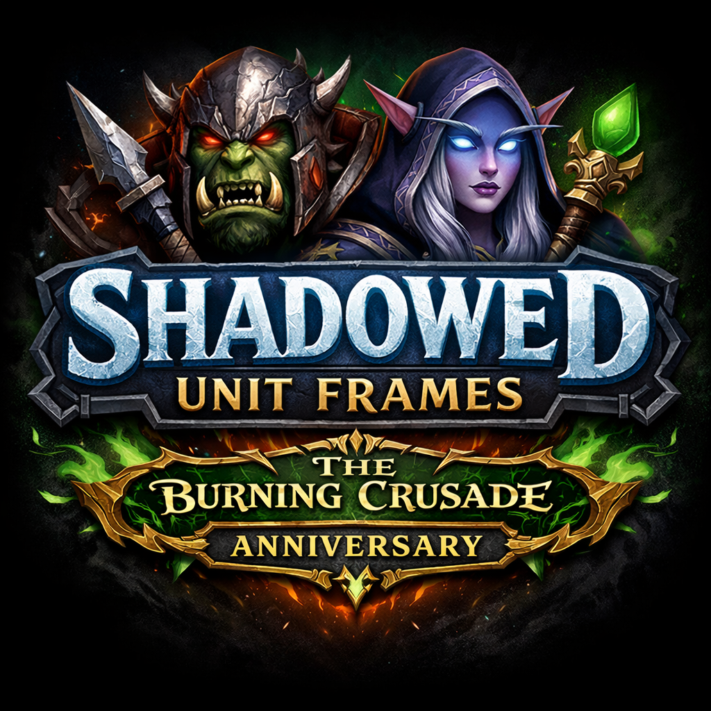 Shadowed Unit Frames - TBC Anniversary