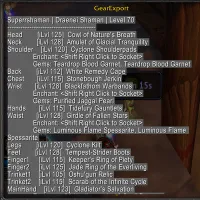 Gear Exporter (Copy/Paste)
