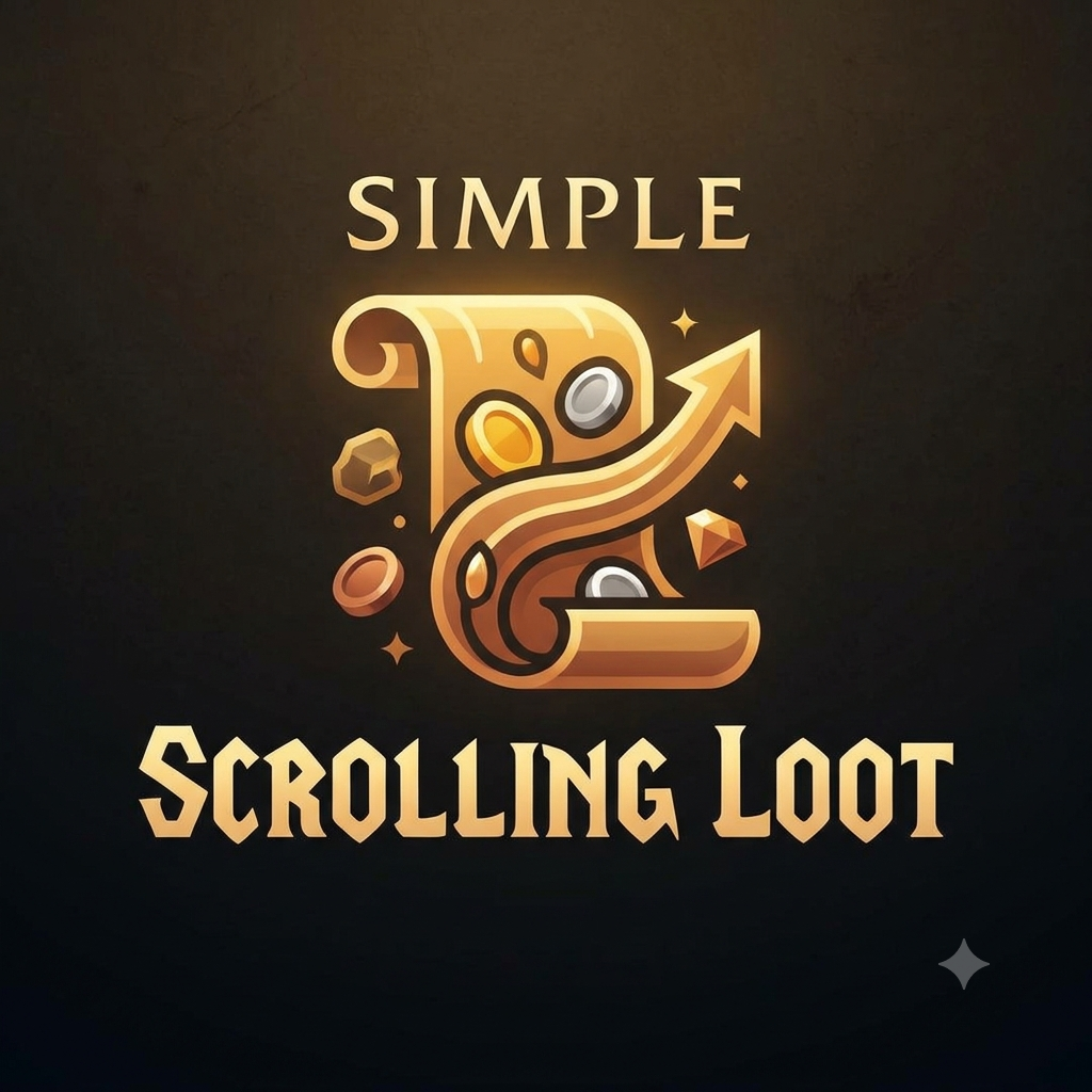Simple Scrolling Loot