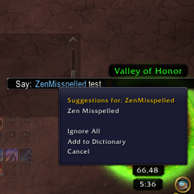 ZenMisspelled