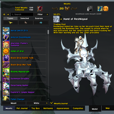 MountsJournal EllesmereUI Skin