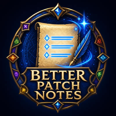 Better Patch Notes (BetterPatchNotes)