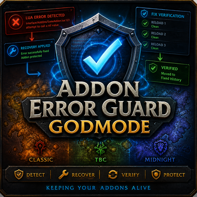 ErrorGuard - TBC -  GODMODE