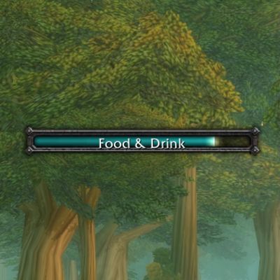 Feastbar - A Cast Bar for Eating and Drinking!