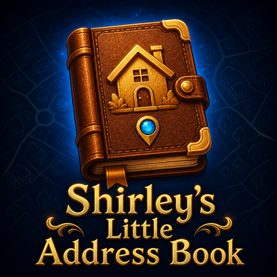 Shirley's Little Adress Book - Housing Plot Registry