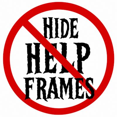 Hide Help Frames