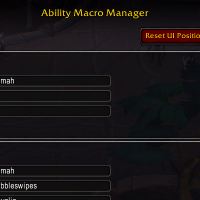 Ability Macro Manager