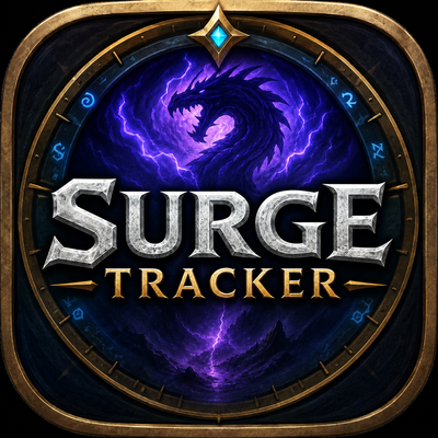 Cursed Surge Tracker (Timer, Alarm & Map Pin)