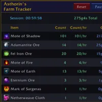 Asthorin's Farm Tracker