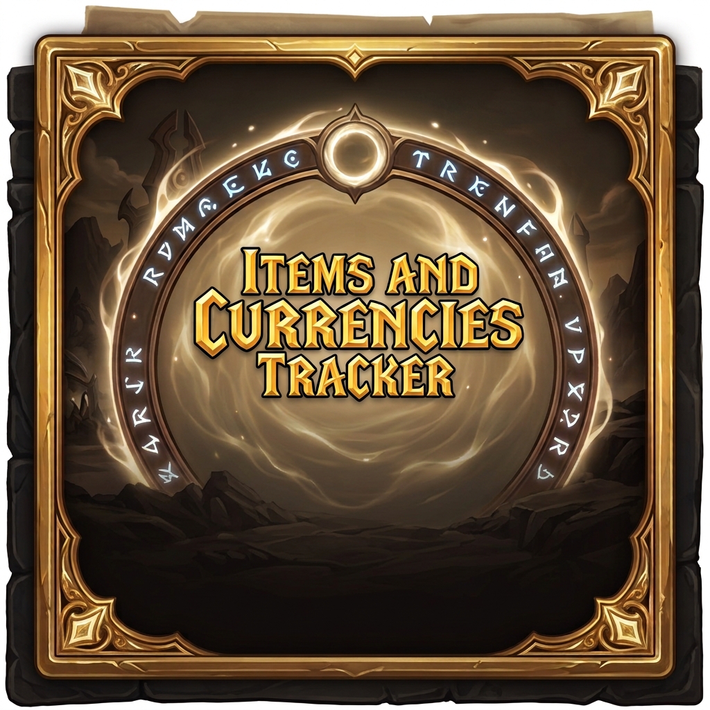 Items And Currencies Tracker