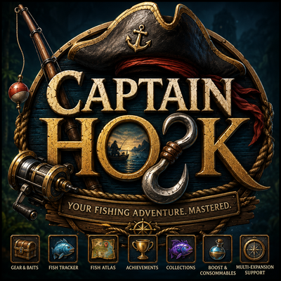 Captain Hook - Fishing Companion
